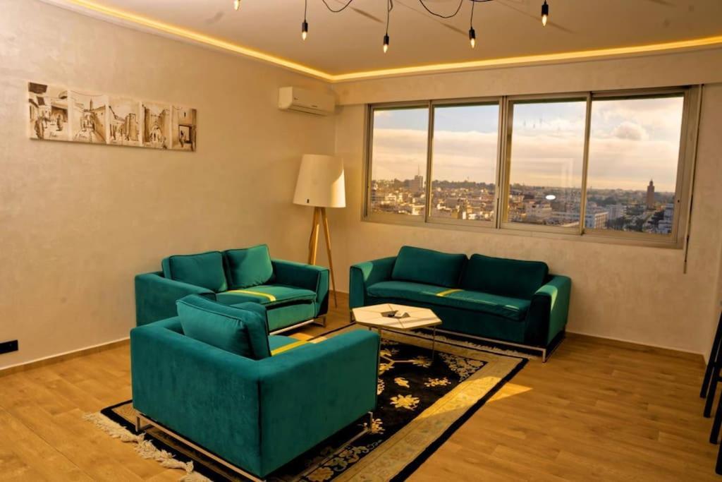 Rabat Vue Du Ciel N° 2, Majestueux Et Panoramique Centre Ville 外观 照片